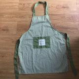 【SARAPC】Promotional Printed Your Logo 100% Cotton long waterproof uniform Apron