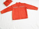 【SAROF】Orange fluorescent strip overalls