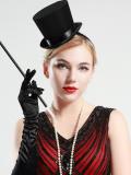 【SARVBM】Vintage Black Mini Top Hat