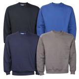 【SARMNPC】Mens New Plain Crew Neck Sweatshirt