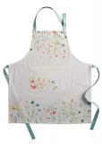 【SARL4】100% Cotton Apron with an adjustable neck & visible center pocket