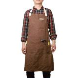 【SARHD】Heavy Duty Waxed Canvas Workman Engineers Carpenter Apron With Waterproof Function